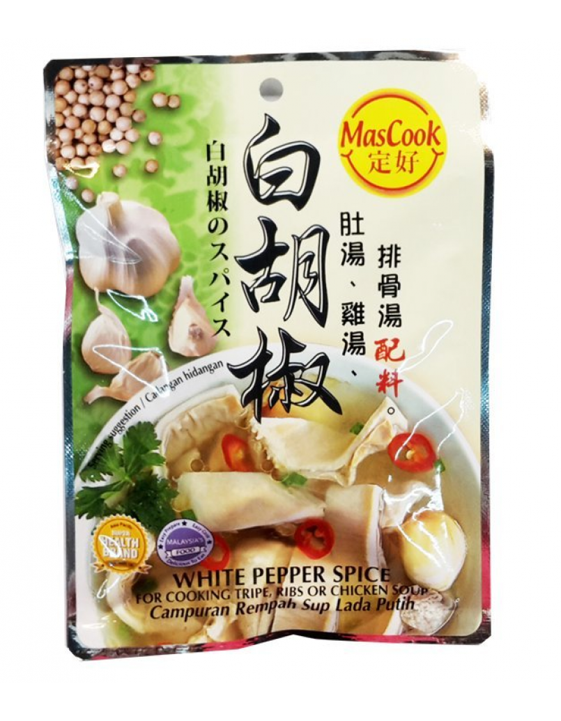 MASCOOK WHITE PAPPER SOUP 30G