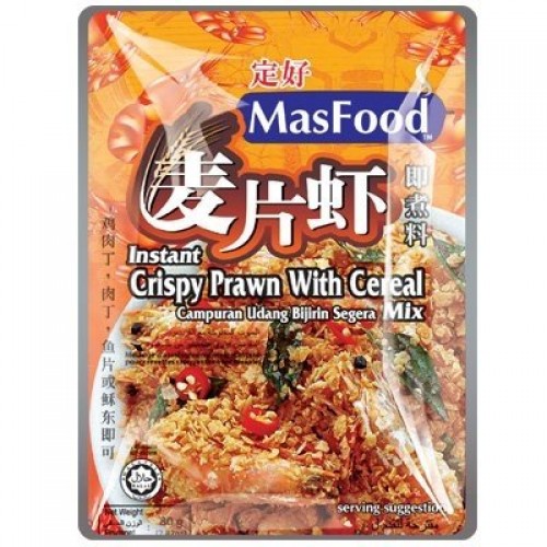 MASFOOD PRAWN W/CEREAL 80G