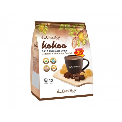 CHEK HUP 3IN1 HOT CHOCOLATE DRINK 15 X40G