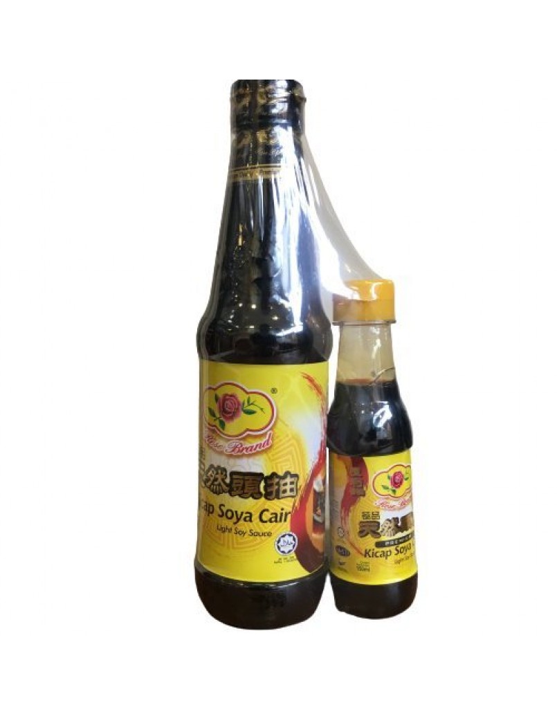 ROSE LIGHT SOY SAUCE 700ML+150ML