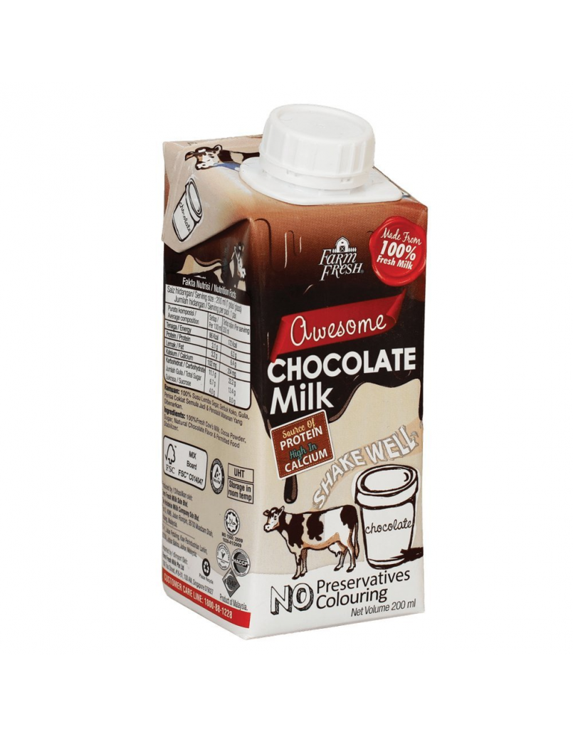 FARM FRESH UHT CHOCO 200ML