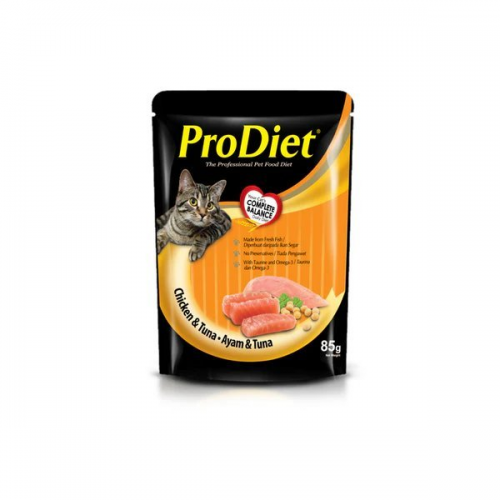 PRODIET CHICKEN & TUNA 85G