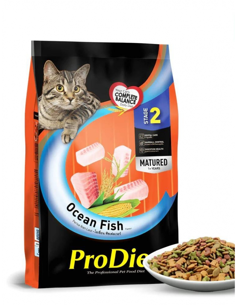 PRODIET DRY CAT FOOD OCEAN FISH 500G