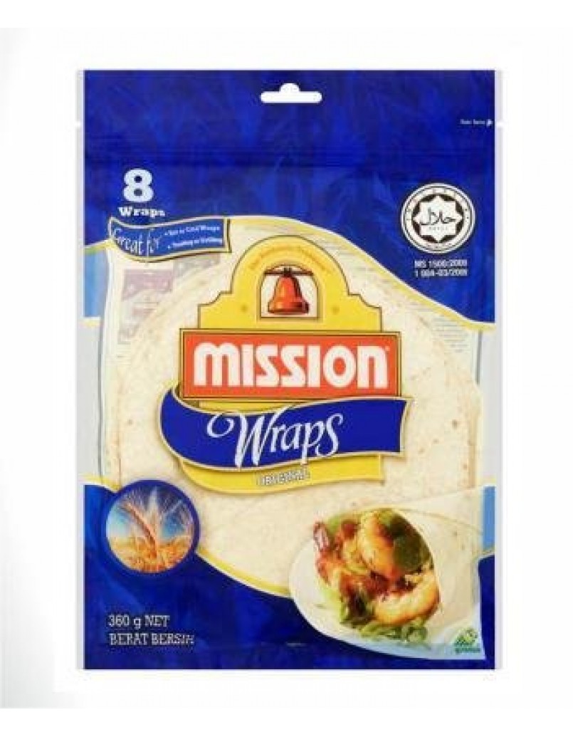 MISSION WRAPS ORIGINAL 8PCS