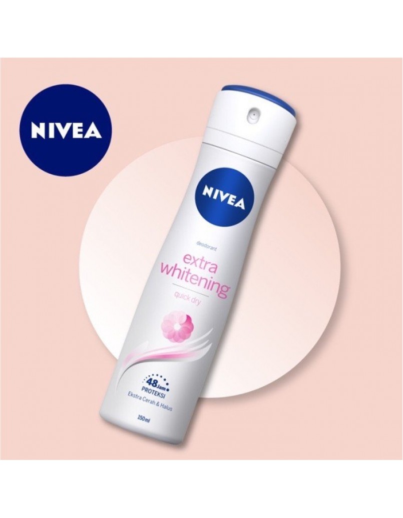 NIVEA EXTRA WHITENING SPRAY 150ML