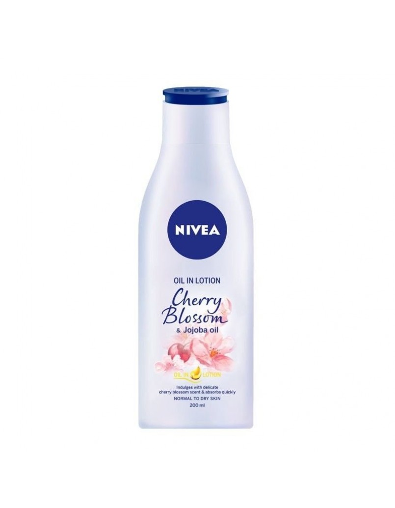 NIVEA CHERRY & JOJOBA OIL LOT 200ML