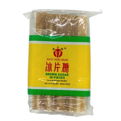 LUMP M.SHROOMS BROWN SUGAR IN PIECES 400G
