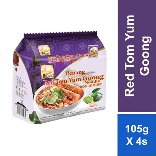 MYKUALI PENANG RED TOMYAM 4 X105G