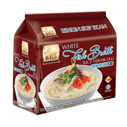 MYKUALI WHITEFISH RICE VERMICELLI 4 X95G