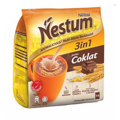 NESTUM 3IN1 CHOCOLATE 14 X28G