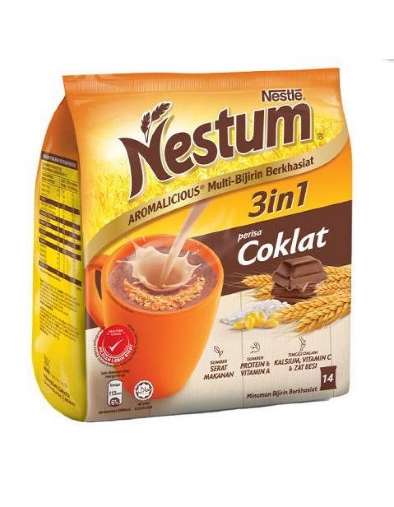 NESTUM 3IN1 CHOCOLATE 14 X28G