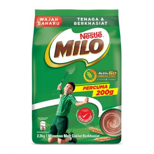 MILO 2.2KG(FOC 200G)