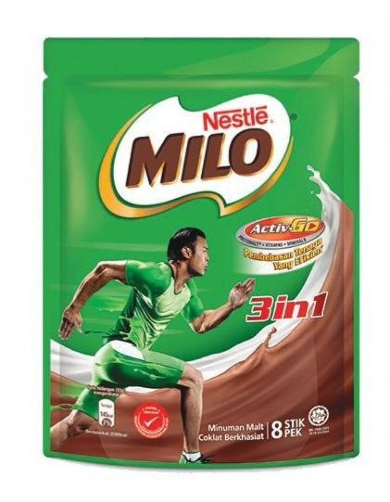 MILO 3IN1 ORIGINAL 8 X33G