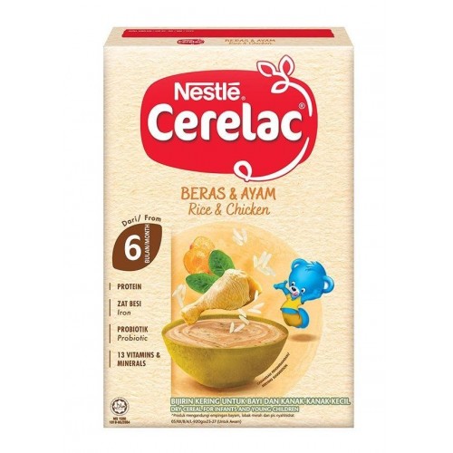CERELAC RICE&CHICKEN(MILK) 250G