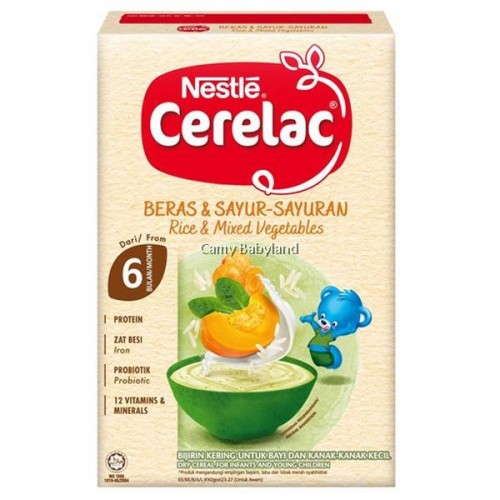 CERELAC RICE&MIXED VG(MILK)  250G