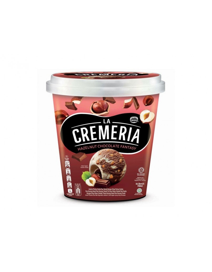 NESTLE LA CREMERIA HAZELNUT CHOC 750ML