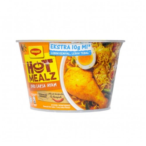 MAGGI HOT MEALZ CURRY LAKSA BOWL 89G