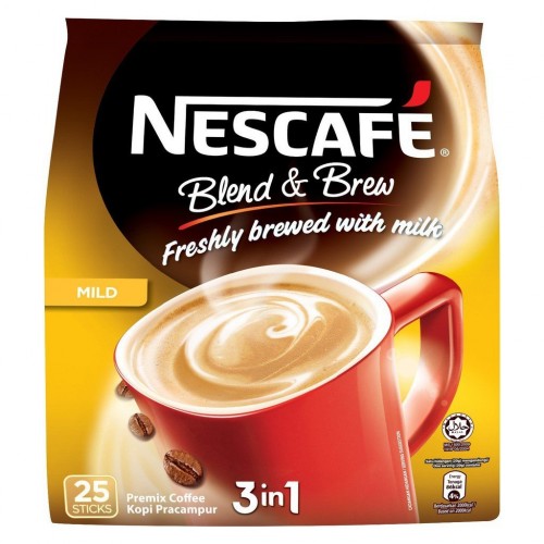 NESCAFE BLEND&BREW MILD 25 X19G
