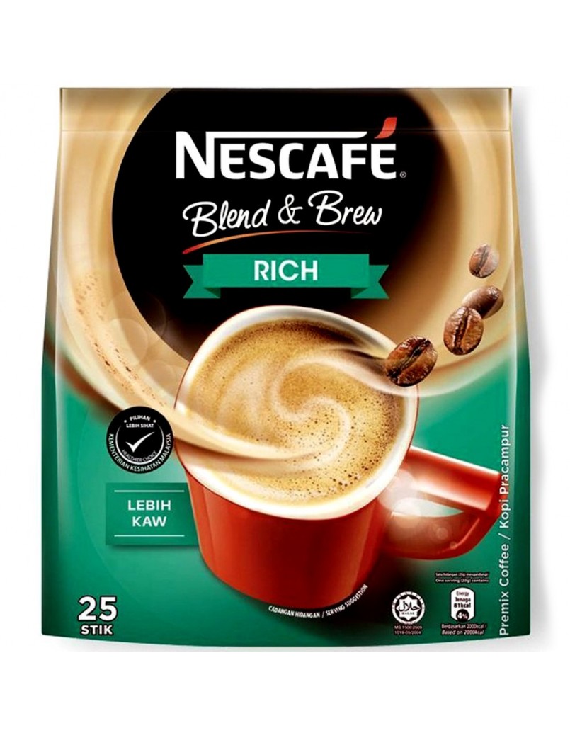 NESCAFE BLEND&BREW RICH 25 X19G