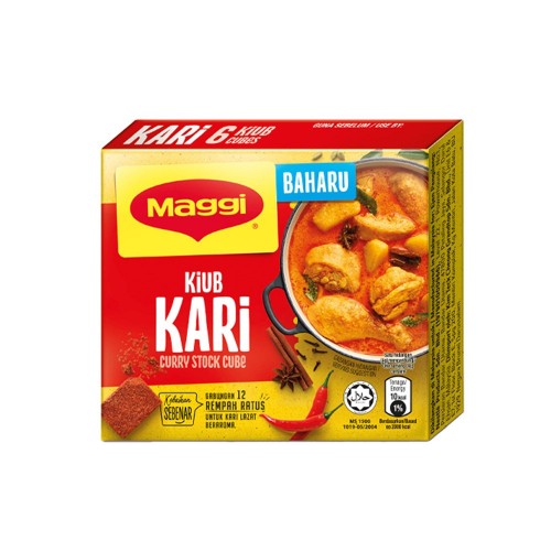 MAGGI CURRY CUBE 6 X10G