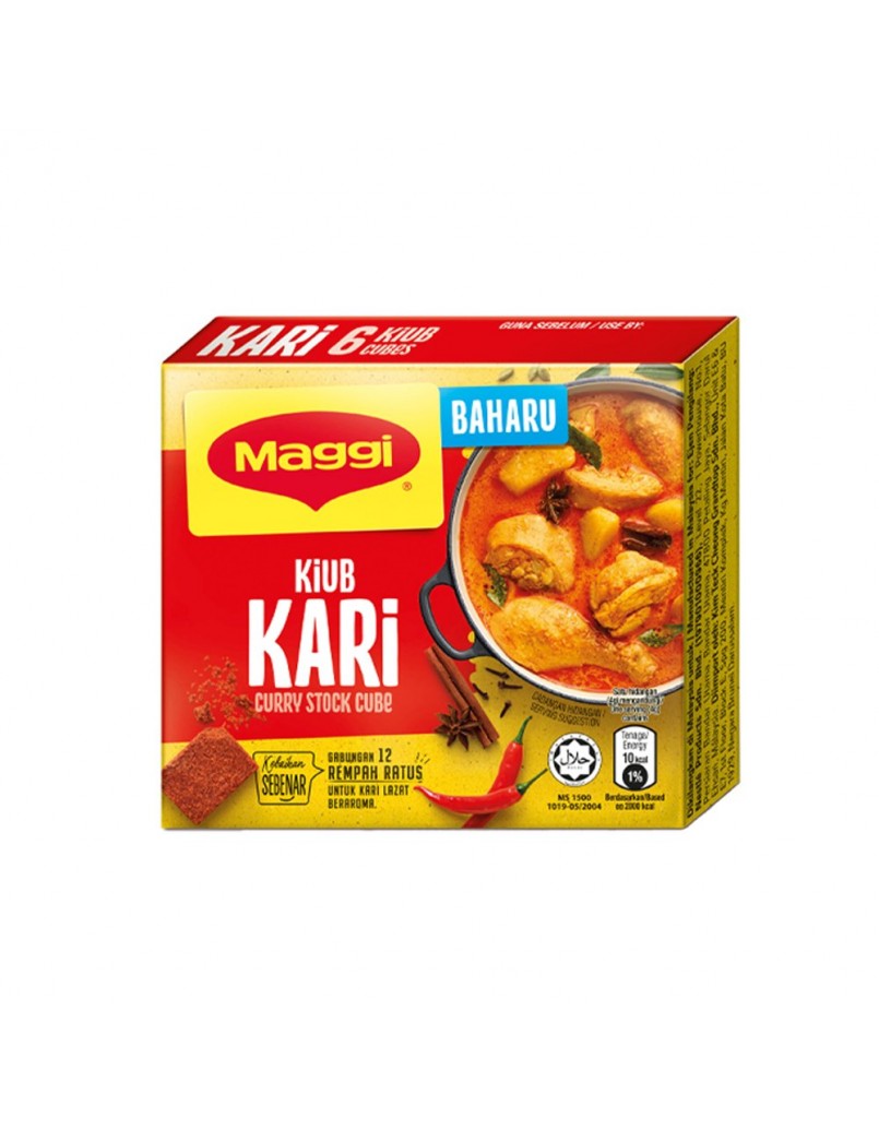 MAGGI CURRY CUBE 6 X10G