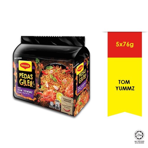 MAGGI PEDAS GILER TOMYUMMZ 5 X76G