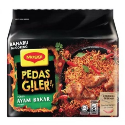 MAGGI PEDAS GILER ROASTED CHICKEN 5 X76G