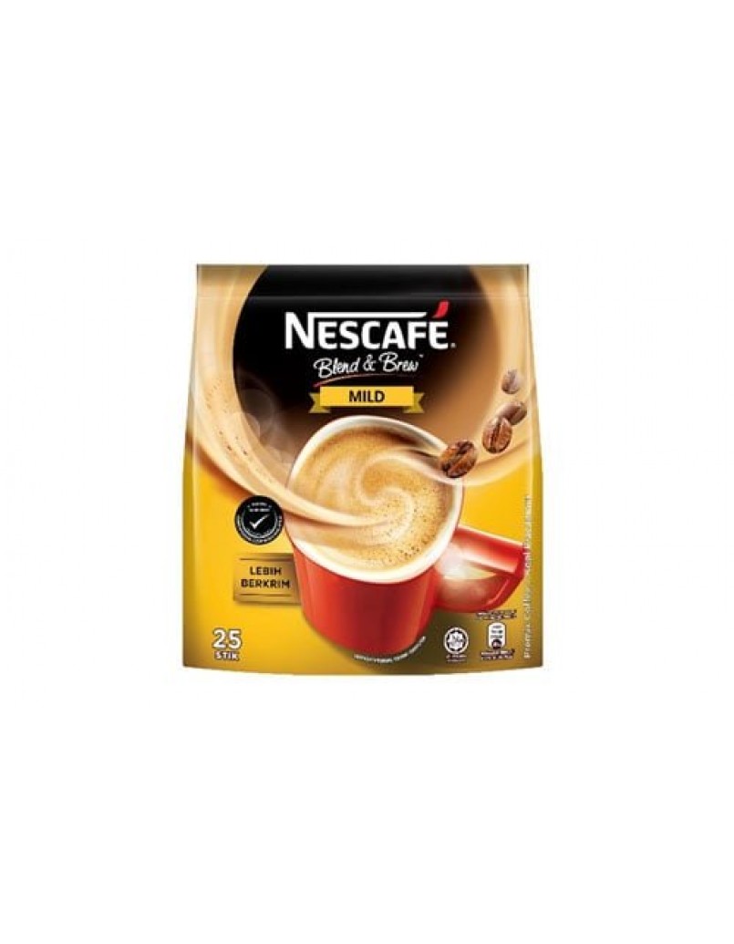 NESCAFE BLEND&BREW MILD 25 X19G