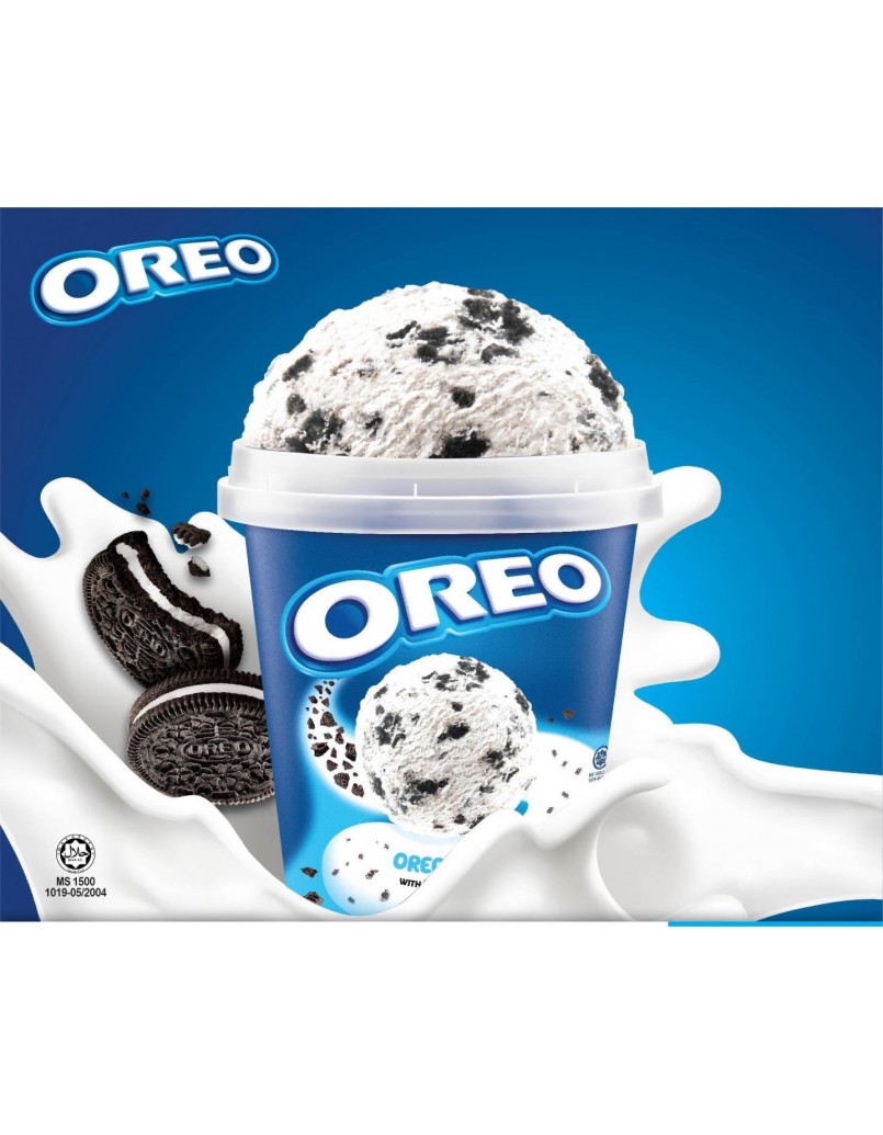 NESTLE OREO ICE CREAM PINT 750ML