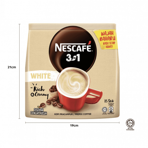 NESCAFE 3IN1 WHITE RICH&CREAMY 15 X32G