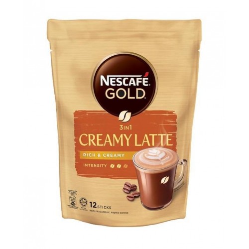 NESCAFE GOLD CREAMY LATTE 12+3 X33G