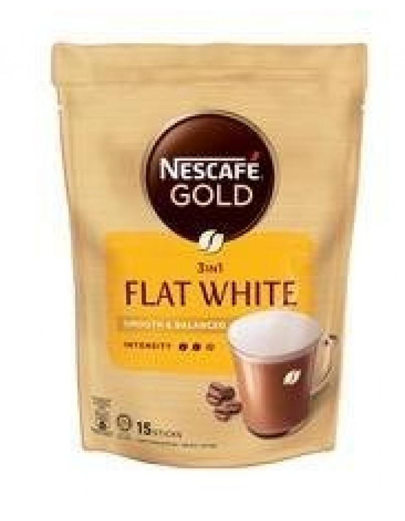 NESCAFE GOLD FLAT WHITE 15 X20G