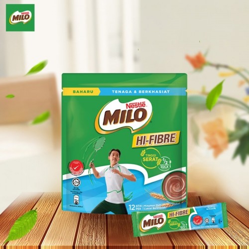 MILO HI-FIBRE 12 X30G