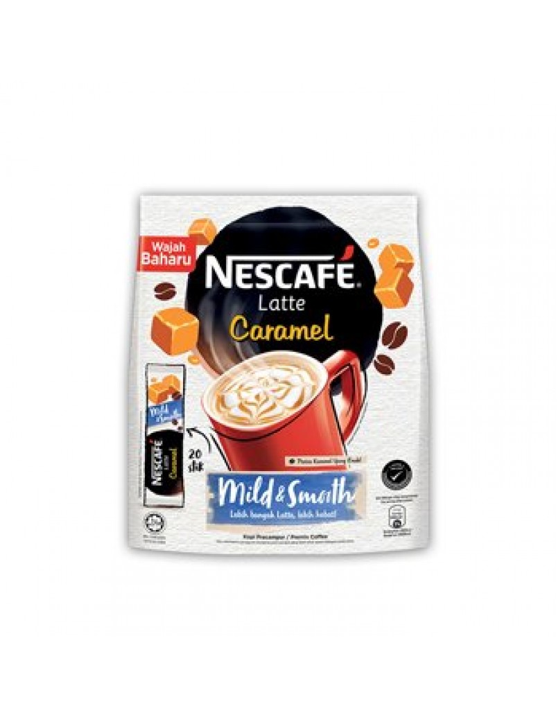 NESCAFE LATTE CARAMEL 20+3 X25G