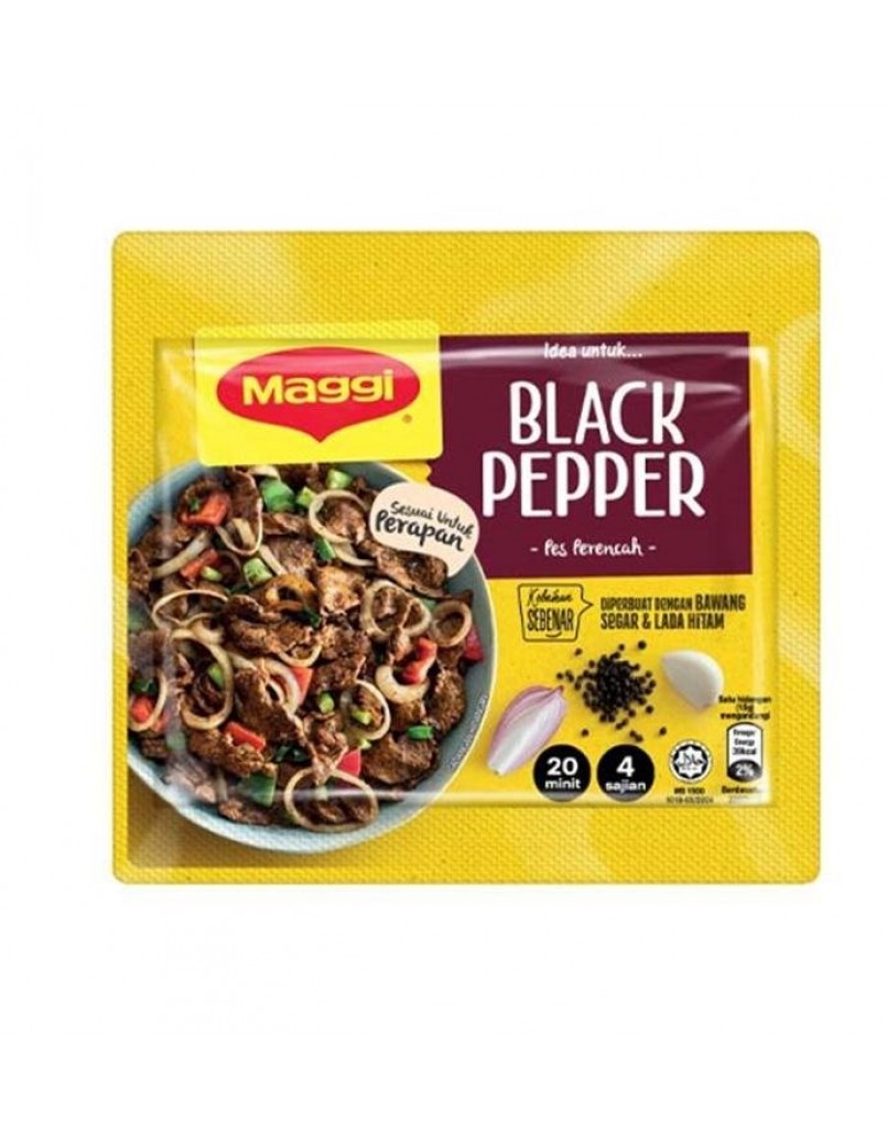 MAGGI BLACK PEPPER PASTE 60G