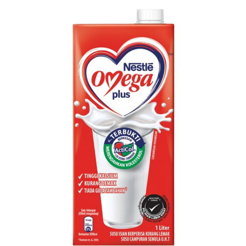 NESTLE OMEGA PLUS MILK 1L