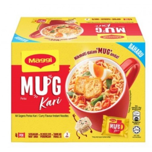 MAGGI MUG CURRY 4 X58G