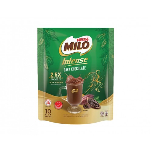 MILO 3IN1 INTENSE DARK CHOC 10 X33G