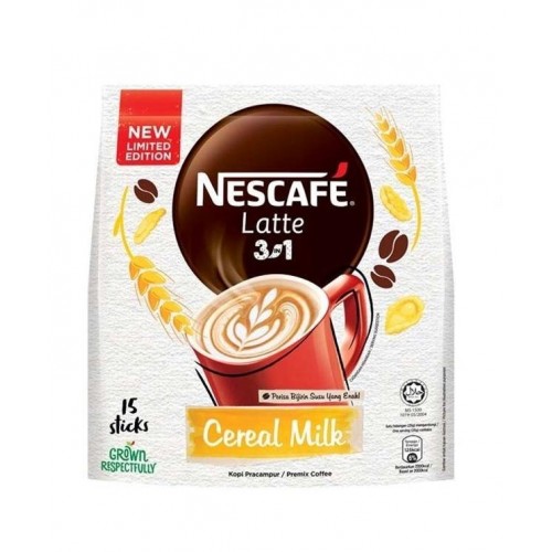 NESCAFE LATTE CEREAL MILK 15 X25G