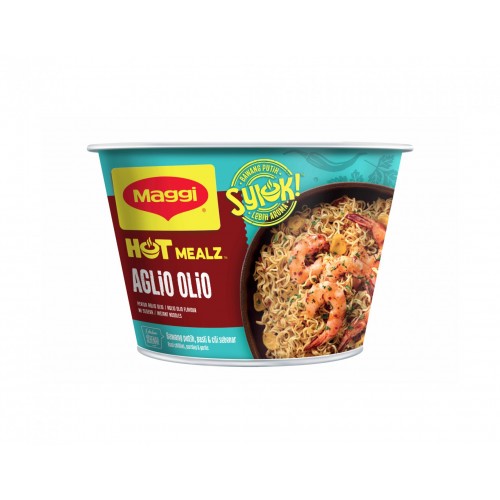 MAGGI HOT MEALZ SYIOK AGLIOOLIO BOWL 90G