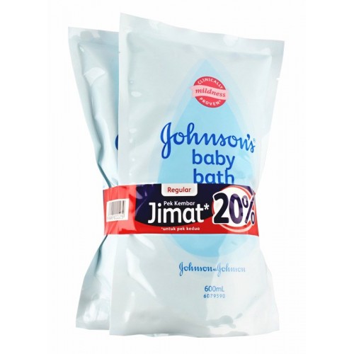 JOHNSON'S BABY BATH 600ML REF