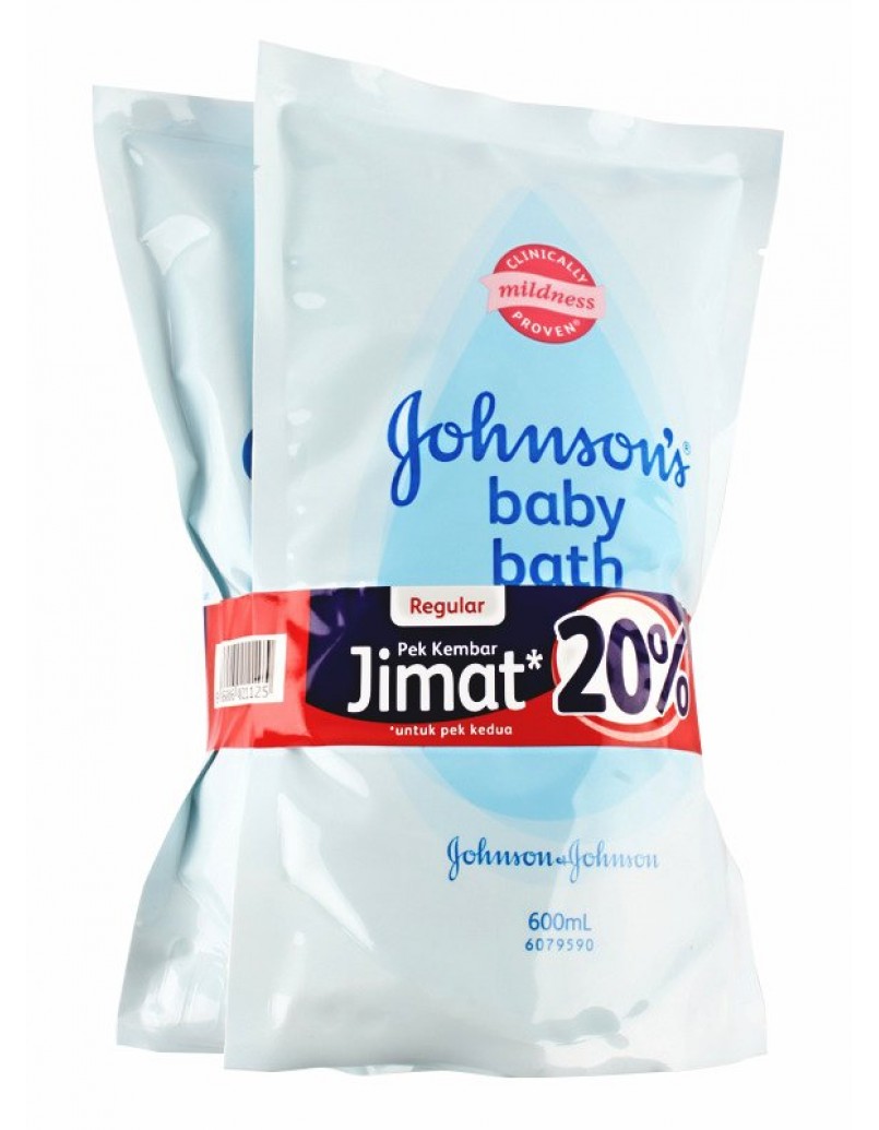 JOHNSON'S BABY BATH 600ML REF