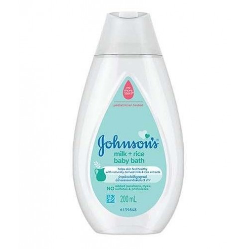 JOHNSON'S BABY BATH MILK+RICE 200ML