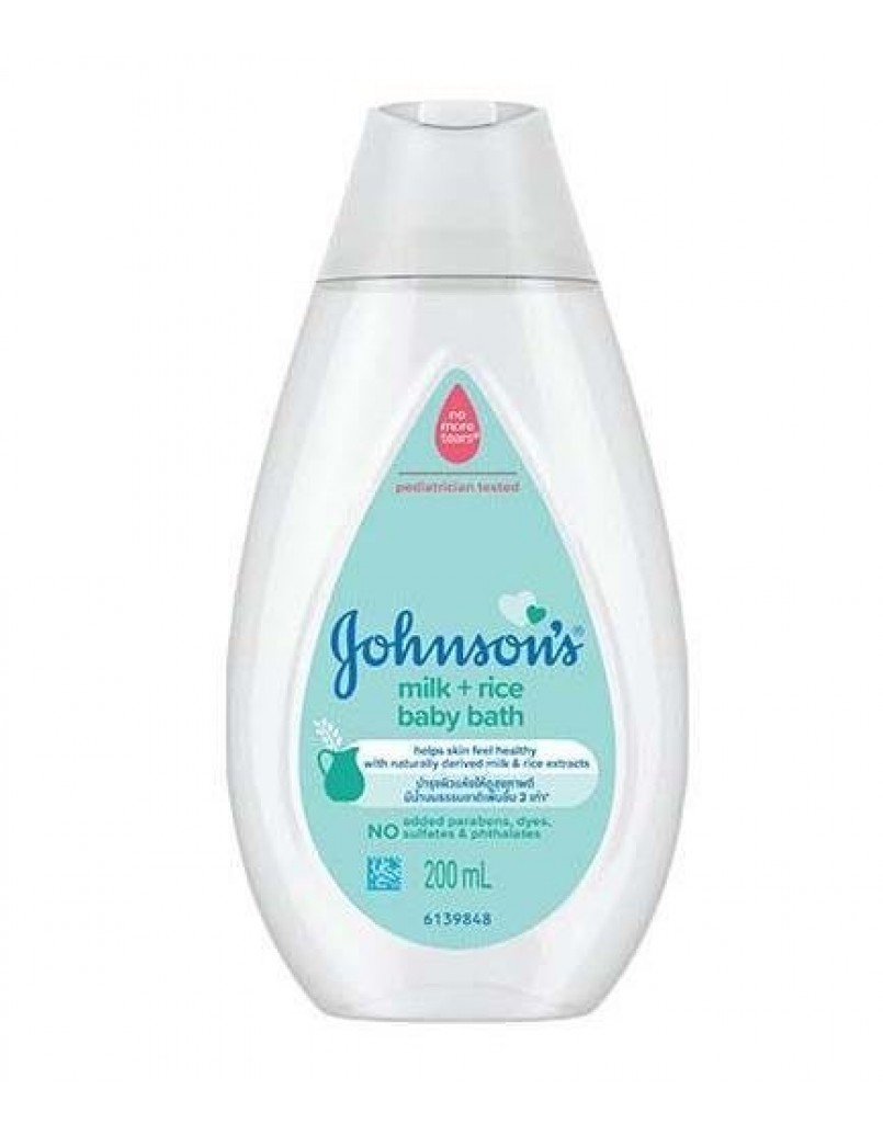 JOHNSON'S BABY BATH MILK+RICE 200ML