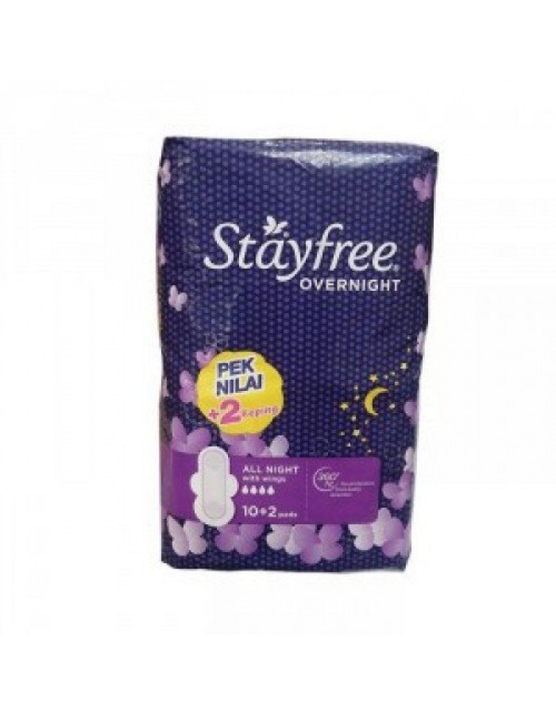 STAYFREE OVERNIGHT WINGS 10+2PCS