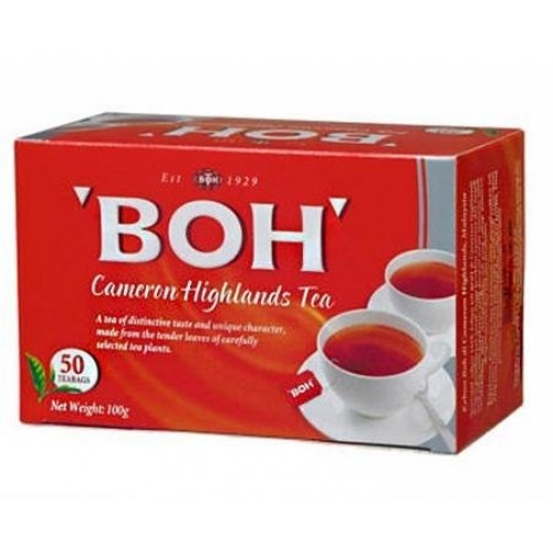 BOH TEA POTBAGS 50'S