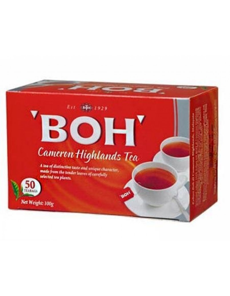 BOH TEA POTBAGS 50'S