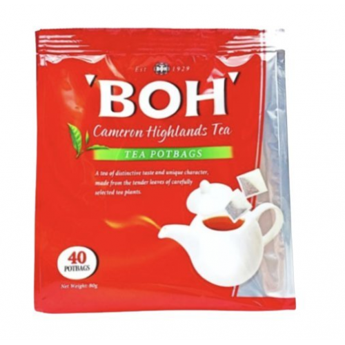 BOH TEA POTBAGS 40'S