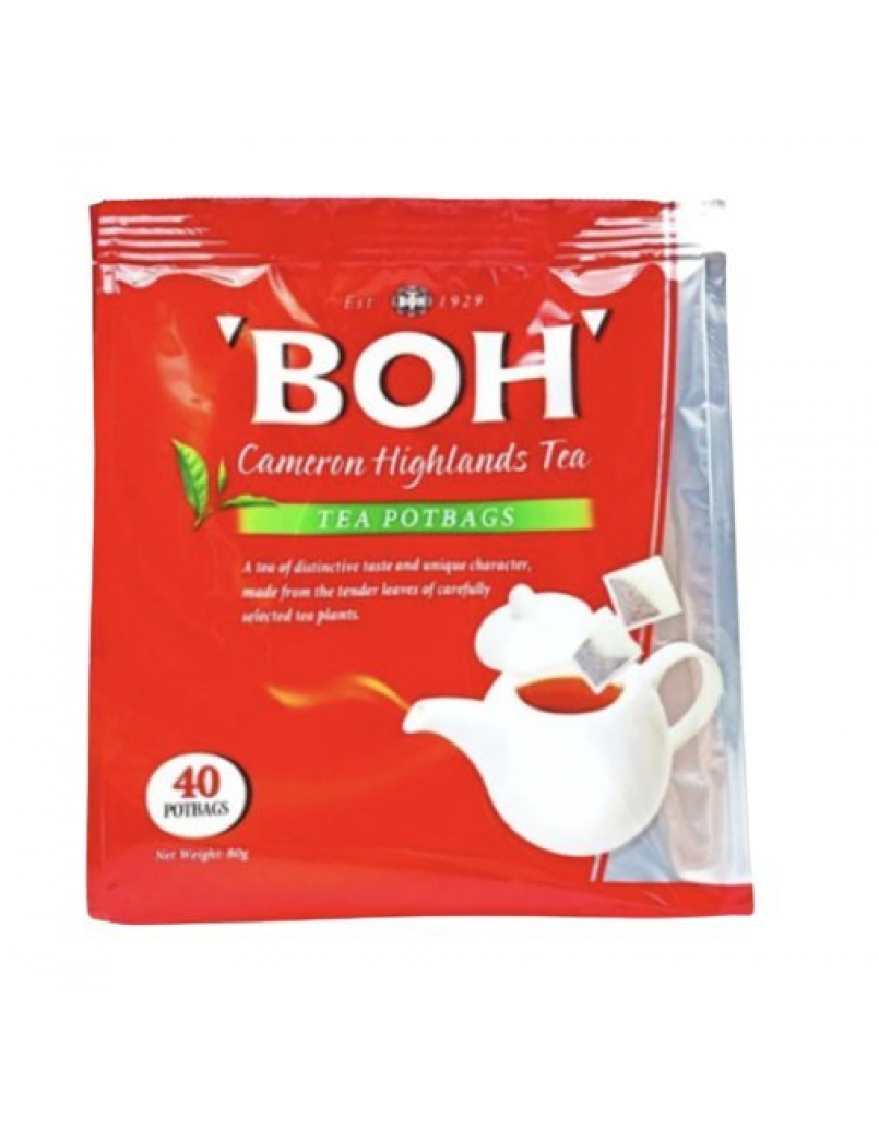 BOH TEA POTBAGS 40'S