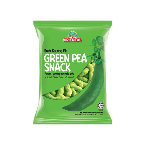 GREEN PEA SNACK 60G